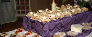 Dessert table